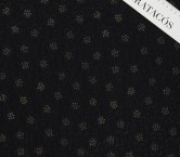 Black gold embossing jacquard